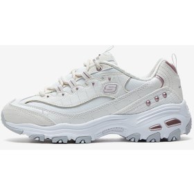 Resim Skechers D'lites Kadın Sneakers - Beyaz 149267 WLV Beyaz 