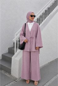 Resim bellura Önden Bağlamalı Kimono Takım 