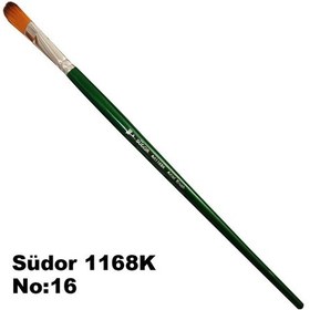 Resim Südor 1168K Seri Kedi Dili Fırça No 16 