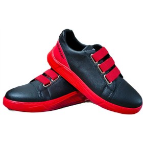 Resim Dunlop 1207 Erkek Sneaker Günlük Spor Ayakkabı Siyah Kırmızı 
