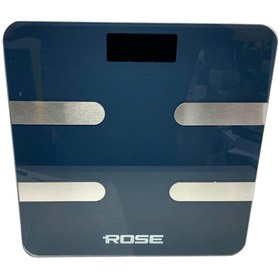 Resim Rose RB-201 Akıllı Yağ Ölçer Dijital Tartı - Antrasit 