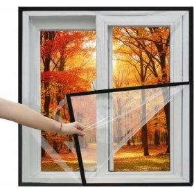 Resim P Parla Pencere Hava Rüzgar Yalıtım Filmi 4*12 Metre 