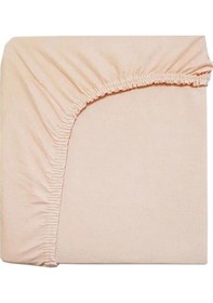Resim 3 Adet Pamuklu Ve Lastikli 60 X 120 Cm Penye Bebek Çarşaf-yavruağzı 