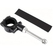 Resim Dashanshop Siyah Ayarlanabilir Tek Ayaklı Motosiklet Desteği, Dayanıklı Elektrikli Scooter Yanlık Uzantısı, Aletsiz Montaj 