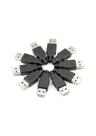 Resim 20 Adet 4pin 2.0 Usb Erkek Soket Plastik Kapaklı Usb Fiş Konektör 