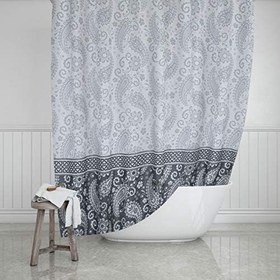 Resim Zethome Evdy Banyo Duş Perdesi 2102 Çift Kanat 2X110x200 