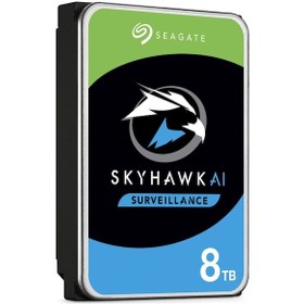Resim Seagate 8tb Skyhawk Ai St8000ve001 256mb 3.5” Sata 3 7200rpm 7-24 Güvenlik Harddisk 