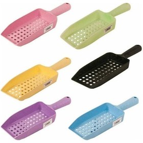 Resim Poliwork İos Kedi Kumu Küreği Çok Renkli 