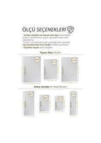 Resim Tema 199402 Bej Salon, Koridor/yolluk, Mutfak, Antre, Yatak Ve Oturma Odası Halısı Bej 