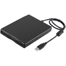Resim Tenfowee Usb 2.0 Dışarıdaki 3.5 İnç Floppy Sürücü, 1.44mb/720kb Diskler Okuma-yazma, Siyah, Dizüstü-masaüstü Uyumlu, Usb İle Enerji Alır, Taşınabilir 
