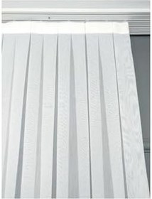 Resim Özel Ürünüdür Vakko Bambu Tül 1 3 Sık Pileli Dökümlü Ve Ütü İstemez,Kırık Beyaz 150 X 260 