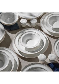 Resim Nehir Camelia Altın Yaldızlı 28 Parça Porselen Yemek Takımı 