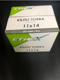 Resim Ethex 11x14 Kilitli Poşet Torba 600 Lü 