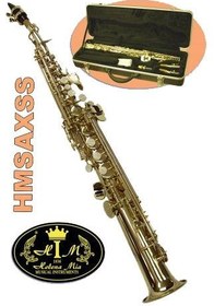 Resim Helena Mia HMSAXSS Soprano Saksafon | Altın Cila Düz (Straight) Model 