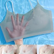 Resim 3 Adet Ultra İnce, Nefes Alabilen Telsiz Sütyen, Hafif ve Serin Dikişsiz Her Mevsim İç Çamaşırları 