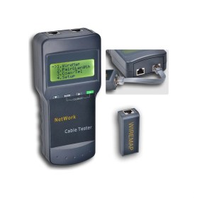 Resim Dijital Kablo Tester Sc8108 Dijital Rj45 Network Kablo Test Cihazı 