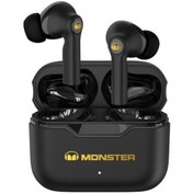 Resim Monster Xkt02 Bluetooth Spor Kulaklık - Kablosuz, Stereo Ses, Düşük Gecikme, Koşu İçin, Beyaz Siyah 