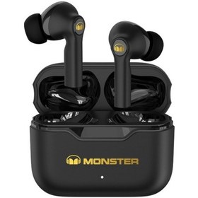 Resim Monster Xkt02 Bluetooth Spor Kulaklık - Kablosuz, Stereo Ses, Düşük Gecikme, Koşu İçin, Beyaz Siyah 