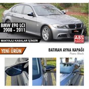 Resim Bmw E90 Makyajlı Kasa Batman Yarasa Ayna Kapağı Piano Black Abs P 