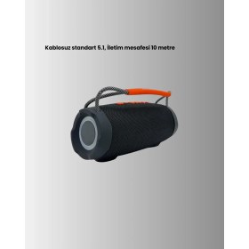 Resim Zcv Mey Ithalat® Bombox 3 Pro Siyah ZNV2026 