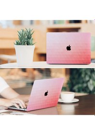 Resim Apple Uyumlu MacBook Pro Kılıf 13inç M1-m2, Paint02 Type-c'li Model A2338 A2289 A2251 A1706-08 A1989 A2159 İle Kırmızı 