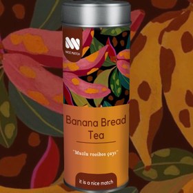 Resim Banana Bread Tea - Muzlu Rooibos Çayı 