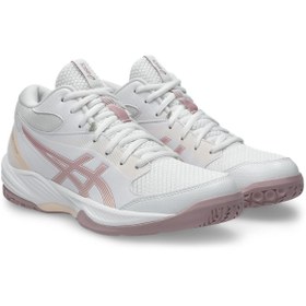 Resim Asics GEL-TASK MT 4 Kadın White/Guava Voleybol Ayakkabısı 1072A105-105 