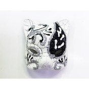 Resim Siyah Renk Venedik Kedi Model Magnet 