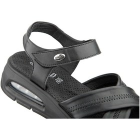 Resim Muya Plivati Airmax Topuk Dik. Memory Foam Kadın Sandalet Siyah Siyah 