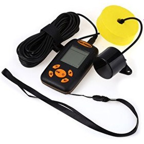 Resim Valkyrie GPS100MT Ultrasonik Sonar Siyah Dijital Balık Bulucu 