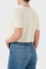 Resim Guess Selene% 100 Pamuk Boxy Fit Logolu Yuvarlak Yaka T Shirt V6GI17K2984 Bayan T SHİRT V6GI17 K2984 G2N1 