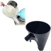 Resim Elmpaly Siyah Kitchenaid Mikser Un Hunisi Kılavuzlu Döküm Ve Dökülme Önleyici Tasarım 