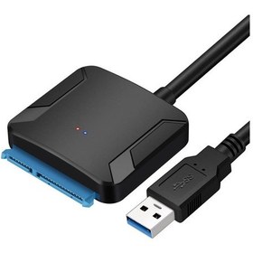 Resim Sata Usb 3.0 2.5 / 3.5 Hdd Ssd Sabit Disk Dönüştürücü Kablosu 