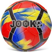 Resim Jook 4 Astarlı Suni Deri Sert Zemin Halı Saha Futbol Topu No:5 Bsf-036 - Kırmızı Siyah Saks Kırmızı - Siyah - Saks Mavi 