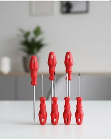 Resim Bfs Ev Ve Atölye Kullanımına Uygun 7 Parça Tornavida Seti 