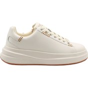 Resim Guess Elba Erkek Beyaz Deri Sneaker FMTLBALEA12-OFFWH 