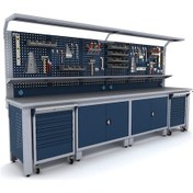 Resim 3.7 Metre Çalışma Tezgahı İe.36.15.72 