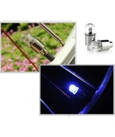 Resim 3b Trend Işıklı Bisiklet Araba Sibop Kapağı 2 Adet 