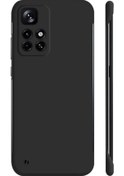 Resim Xiaomi Redmi Note 11 Pro / Pro 5g Enkay Mat Çerçevesiz Sert Pc Kasası Siyah 