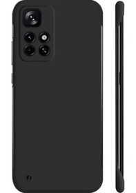 Resim Xiaomi Redmi Note 11 Pro / Pro 5g Enkay Mat Çerçevesiz Sert Pc Kasası Siyah 