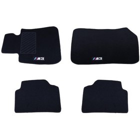 Resim Bmw E90 Siyah M3 Logolu Hali Paspas 527864827 