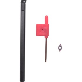 Resim Humble Torna Takım Tutucu S08K-SDUCR07 Iç Sıkıcı Bar + 95 Derece DCMT0702 Uçlar Cnc Torna Torna Takımı (Yurt Dışından) 