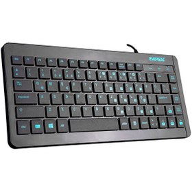 Resim KB-410 Q USB Mini Klavye Siyah 