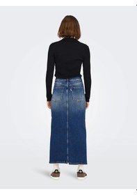 Resim Only Onlayoe Hw Front Slit Kadın Denim Etek 15311569-19435 001 