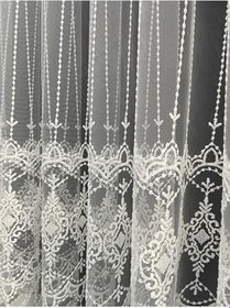 Resim Cortibo Eko 8047 Desenli Tül Perde (Pilesiz), 300 x 250 