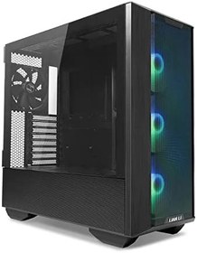 Resim Lian Li LANCOOL III Midi-Tower, RGB - Siyah Orta Boy Kasa, Bilgisayar Kasası, Siyah 