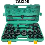 Resim 27 Parça Ağır Hizmet Lokma Anahtar Takımı – Darbeye Dayanıklı Set 