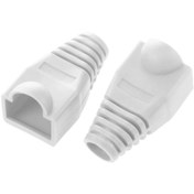 Resim S-LİNK RJ45 CAT5 CAT6 JACK KILIFI (25 ADET) BEYAZ SL-RJ40 
