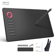 Resim Veikk A15 Pro 10 x 6" 8192 Level 5080 LPI Grafik Tablet + Kalem 