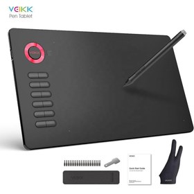 Resim Veikk A15 Pro 10 x 6" 8192 Level 5080 LPI Grafik Tablet + Kalem 